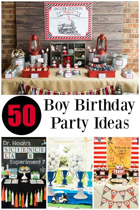 boy birthday party ideas boy birthday