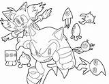 Sonic Colorir Wisp Hedgehog Pra Marcadores Designlooter sketch template