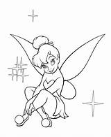 Tinkerbell Drawing Coloring Pages Disney Fairy Fairies Drawings Draw Printable Choose Board Paper Painting Easter Paintings sketch template