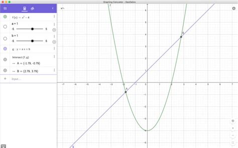 geogebra graphing calculator  mac