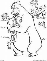 Baloo Mowgli Earlymoments sketch template