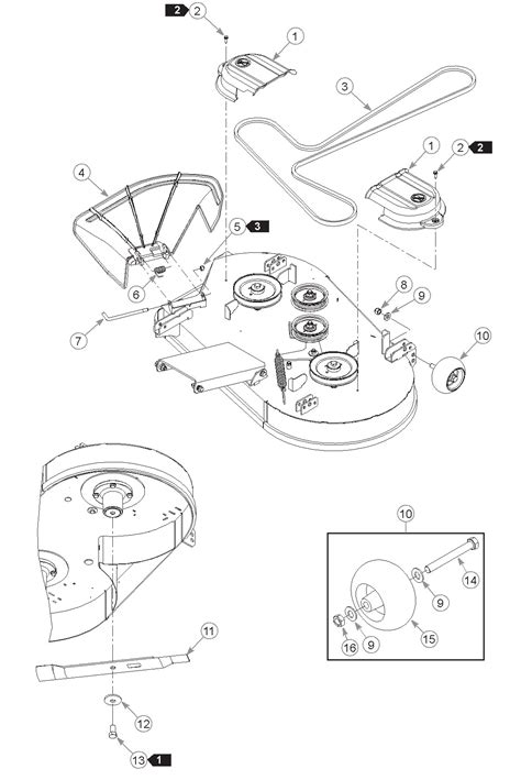 john deere  hydro deck belt diagram wiring diagram