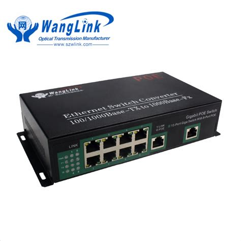 gigabit  uplink port port switch    poe buy  port switch