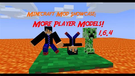Minecraft More Player Models Mod Be A Creeper A Giant And More My Xxx