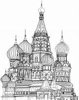 Moscow Tumblr sketch template