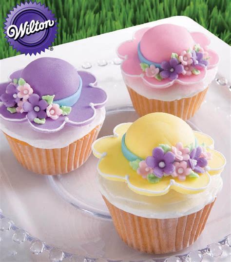 cute bonnet cupcakes  atwilton cake decorating cake decorating  cute