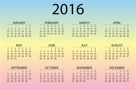 happy new year 2016 calendar holidays in india
