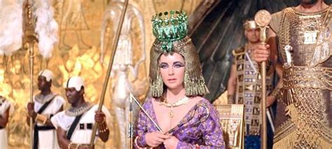 cleopatra receives roman envoy demanding antony egyptian queen