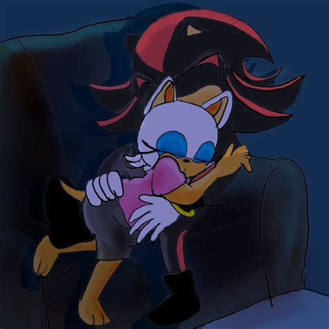 Shadow And Rouge Late Night By Krispina The Derp On