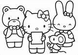 Coloring Pages Kitty Hello Coloringpages1001 sketch template