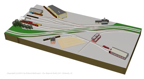 Switching Layout [model S] Model Railway Track Plans Layout Model