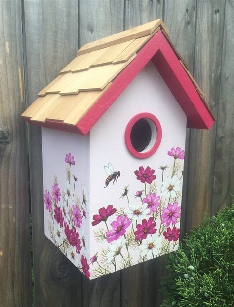 printed standard birdhouse bird houses painted bird houses ideas diy decorative bird houses