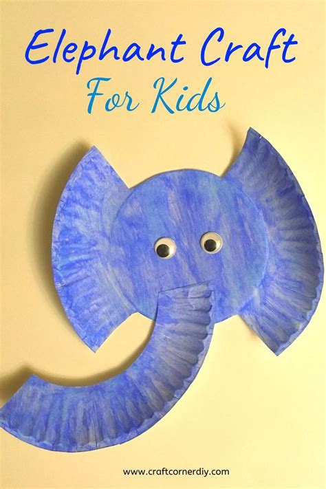 elephant craft  kids detskie podelki bumazhnye ukrasheniya raznoe
