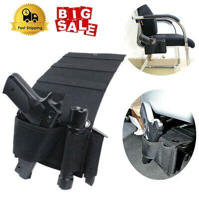 concealed adjustable gun pistol holster mag holder  car seat mattress bedside ebay