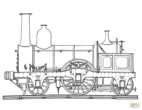 steam train coloring page  printable coloring pages train