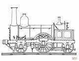 Steam Train Coloring Pages Engine Trains Printable Colouring Supercoloring Sheets sketch template