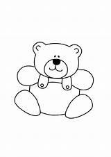 Teddy Bear Clipart Outline Coloring Printable Pages Line Clip Stuffed Animal Bears Kids Cliparts Teddybear Cute Clipartfest Library Basic Clipartbest sketch template