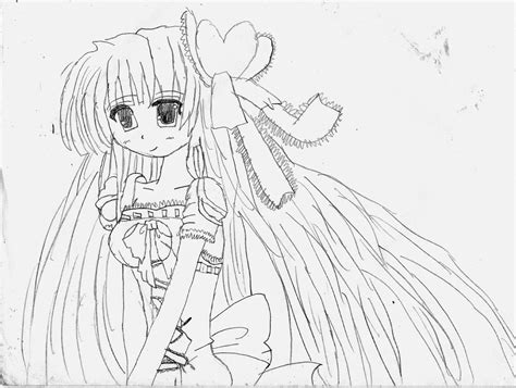 anime ribbon girl  sailorstar  deviantart