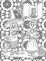 Mexicana Revolucion Mandalas Coloring Actividades sketch template