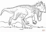 Indominus Jurassic Stampare Disegnare sketch template