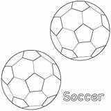 Coloring Soccer Balls Ball Sports Pages Small Drawing Football Kids Print Cup Two Color Goal Activity Father Bat Printable Fathers sketch template