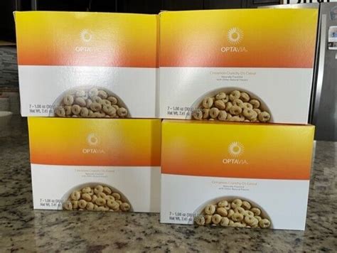 optavia cinnamon crunchy os cereal fuelings ebay