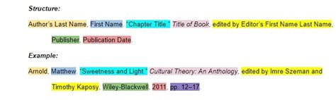 mla citation style guide  ed referencing citing  examples