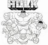Coloring Hulk Fans Pages Squad Marvel Dc Comics sketch template