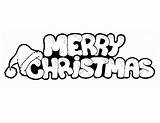 Merry Christmas Coloring Pages Drawings Color Clipart Happy Sheets Printable Signs Words Print Colouring Sign Cute Clip Printables Gif Kids sketch template