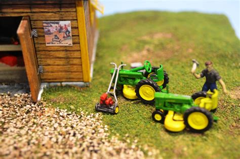 nirvana valley model railroad lawn mowersmall engine repair shop finished pictures