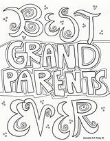Grandparents Doodle Cards Turmakbanyoseramik Foodanddrinks sketch template