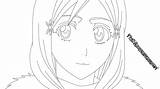 Orihime Inoue Msdl Lineart sketch template