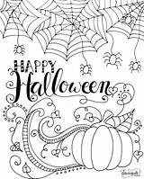 Coloring Pages Thesuburbanmom Halloween sketch template