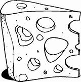 Dairy Coloring Pages Cheese sketch template