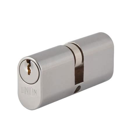 union  double oval cylinder saunderson security