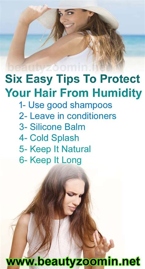 easy tips  protect  hair  humidity beautyzoomin
