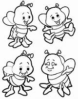 Bees Abelhinhas Abelha Abelhinha Dibujos Faciles Tudodesenhos Designlooter Recortar sketch template