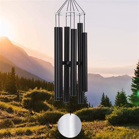 buy wind chimes outdoor large deep toneinch large wind chimes amazing grace tuned relaxing