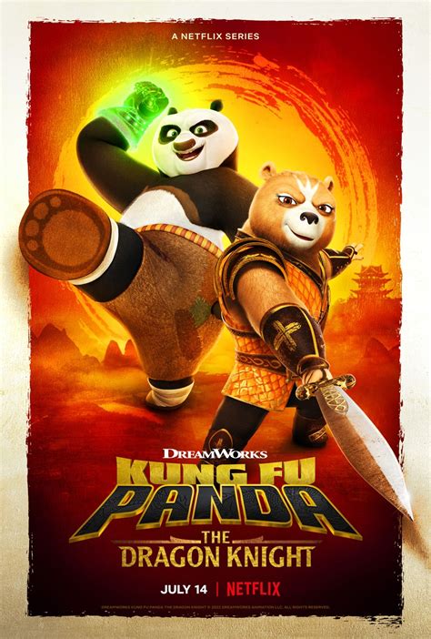 kung fu panda  dragon knight  episode  p hd nf web dl hindi