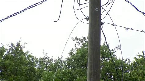 Stormy Weather Knocks Down Power Lines In Broward County