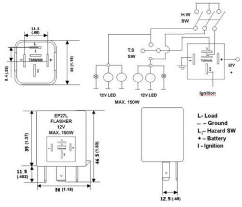 diagram solid state flasher relay diagram mydiagramonline