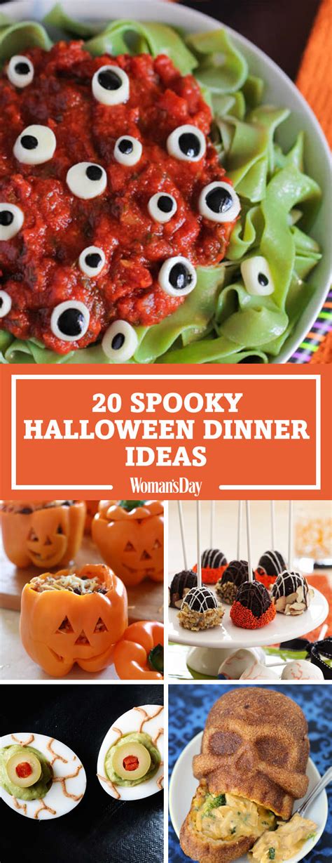 25 Spooky Halloween Dinner Ideas Best Recipes For