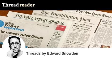 edward snowdens threads thread reader app