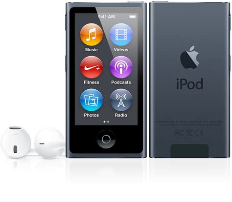 apple ipod nano  generation gb slate    apple retail box walmartcom