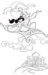 Aladdin Jasmine Scribblefun Jasmin Saskia Geb Vidalondon Colouring Denied sketch template