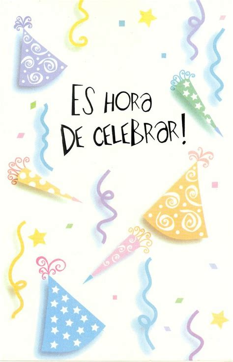 spanish  birthday cards images  pinterest anniversary