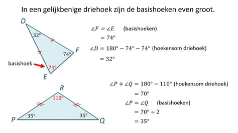 formule oppervlakte gelijkbenige driehoek formule