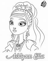 Coloring Pages Ever After High Ella Printable Madeline Cerise Hatter Monster Dragon Games Hood Print Raven Charming Getcolorings Ashlynn Queen sketch template