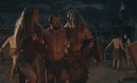 Naked Unknown In Spartacus Vengeance