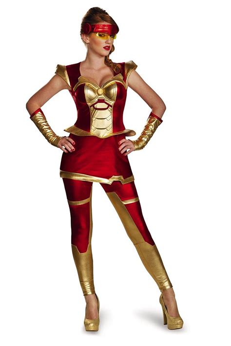 disguise women s marvel iron man movie 3 iron girl bustier costume